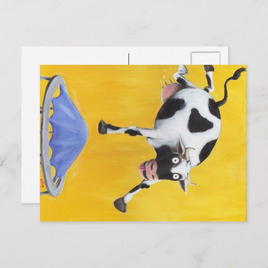 Carte Postale Milkshake (Devant / Derrière)