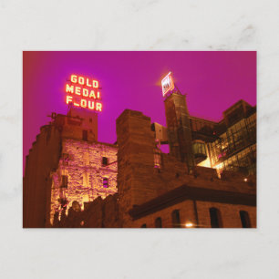 Carte Postale Mill City la nuit