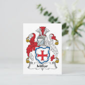 Carte Postale Millar Family Crest (Debout devant)