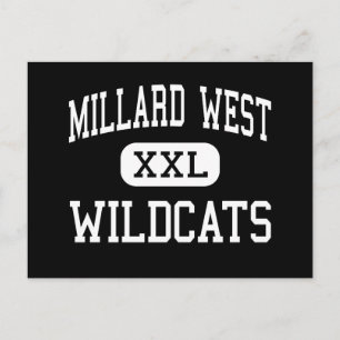 Carte Postale Millard West - Wildcats - High - Omaha Nebraska
