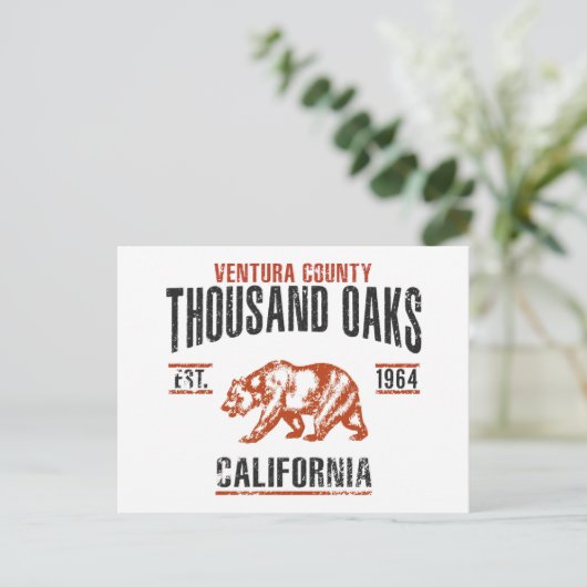 Carte Postale Mille chênes (Debout devant)