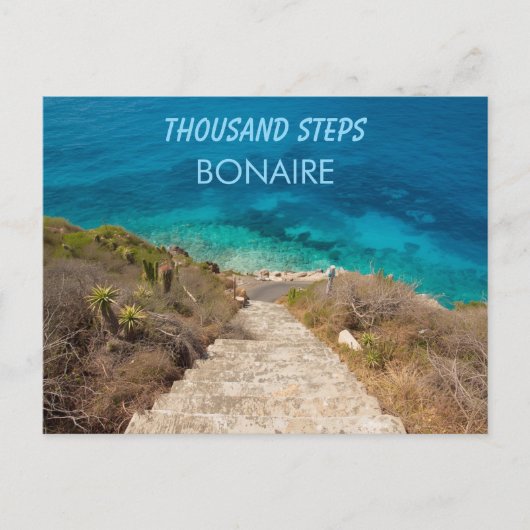 Carte Postale Mille marches bonaire (Devant)