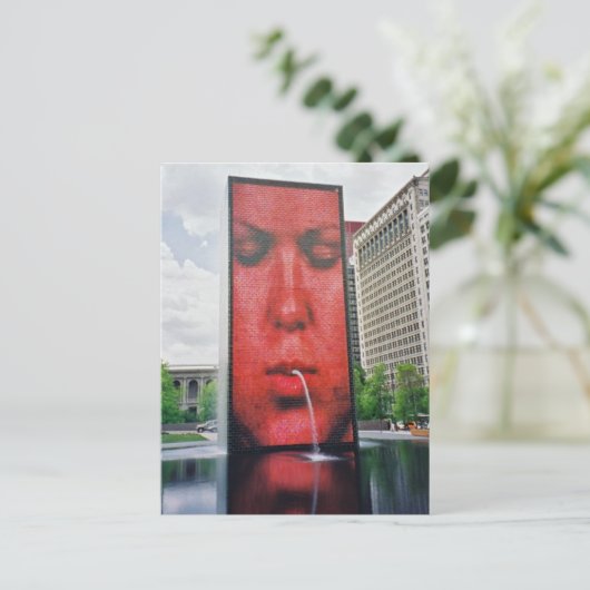 Carte postale Millenium Park (Debout devant)