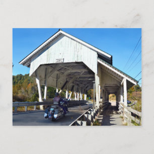 Carte Postale Miller's Run Covered Bridge, Lyndon, Vermont