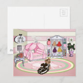 Carte Postale Millie LaRue Chambre Française (Devant / Derrière)