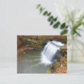 Carte Postale Millikin Falls, Quarry Trails Metro Park, Columbus (Debout devant)