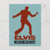 Carte Postale Million Dollar Quartet Elvis (Devant)
