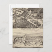 Carte Postale Mills de Hersey, Minnesota (Devant / Derrière)