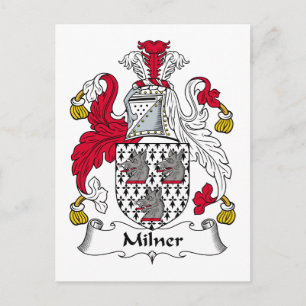 Carte Postale Milner Family Crest