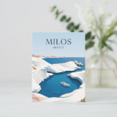 Carte Postale Milos Grèce (Debout devant)