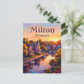 Carte Postale Milton États-Unis (Debout devant)