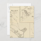 Carte Postale Milton, Strafford Co (Devant / Derrière)