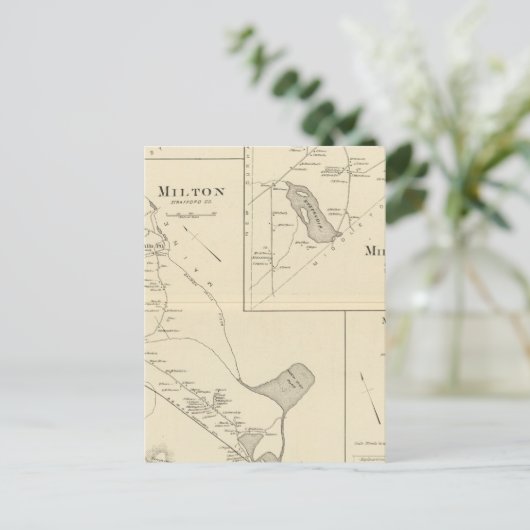 Carte Postale Milton, Strafford Co (Debout devant)