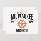 Carte Postale Milwaukee (Devant / Derrière)