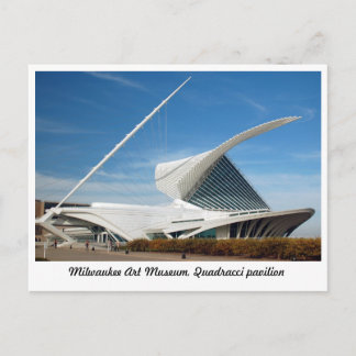 Carte Postale Milwaukee Art Museum, Pavillon Quadracci