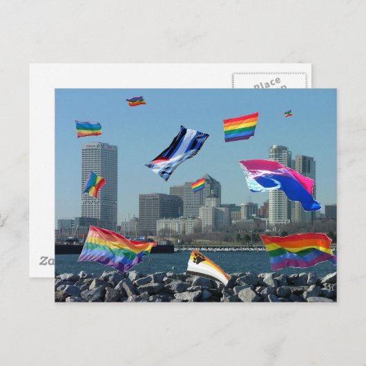 Carte Postale Milwaukee Pride (Devant / Derrière)