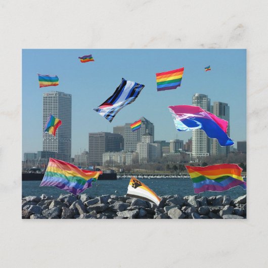 Carte Postale Milwaukee Pride (Devant)