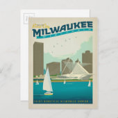 Carte Postale Milwaukee, WI (Devant / Derrière)