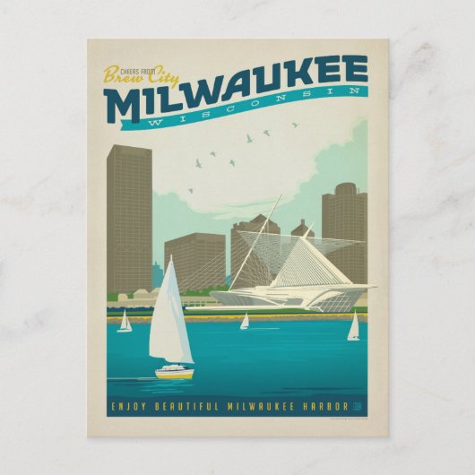 Carte Postale Milwaukee, WI (Devant)