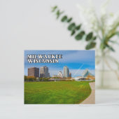 Carte postale Milwaukee Wisconsin (Debout devant)
