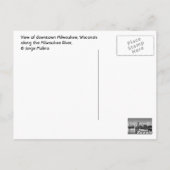 Carte Postale Milwaukee, Wisconsin, États-Unis (Dos)