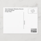 Carte Postale Milwaukee, Wisconsin, États-Unis (Dos)