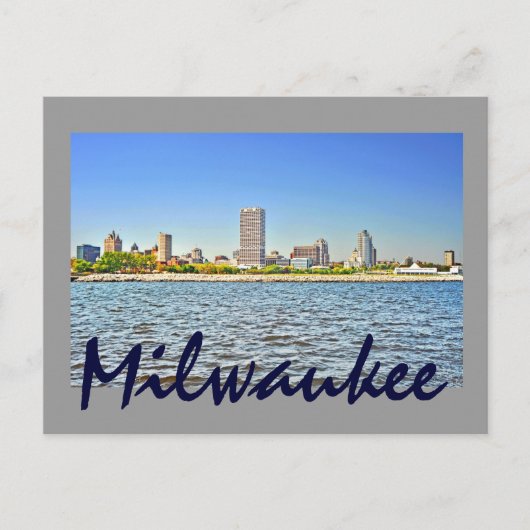 Carte Postale Milwaukee, Wisconsin, États-Unis (Devant)