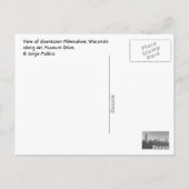 Carte Postale Milwaukee, Wisconsin, États-Unis (Dos)