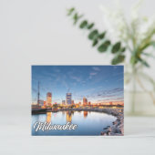 Carte Postale Milwaukee, Wisconsin, États-Unis (Debout devant)