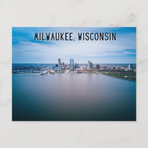 Carte postale Milwaukee Wisconsin Lake