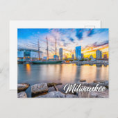 Carte Postale Milwaukee, Wisconsin, USA (Devant / Derrière)