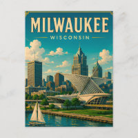 ⛵ Milwaukee Wisconsin vue sur le lac