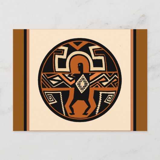 Carte Postale Mimbres Warrior (Devant)