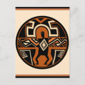 Carte Postale Mimbres Warrior (Devant)