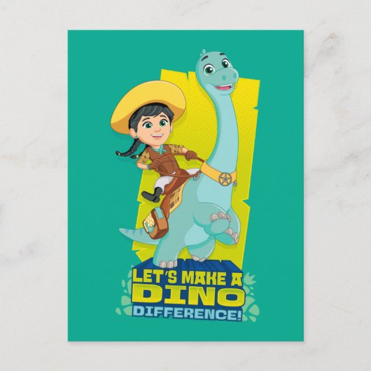 Carte Postale Min & Clover | Faire la différence entre les dinde (Devant)