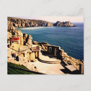 Carte Postale Minack Theatre près de Porthcurno, Cornwall, Angle