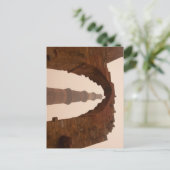 Carte Postale Minar Qutub de Delhi (Debout devant)