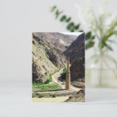 Carte Postale Minaret De Jam, Afghanistan (Debout devant)