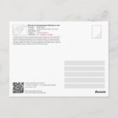 Carte Postale Minaret et vestiges archéologiques de Jam (Dos)