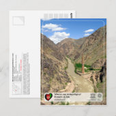 Carte Postale Minaret et vestiges archéologiques de la confiture (Devant / Derrière)