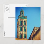 Carte Postale minaret fes (Devant / Derrière)