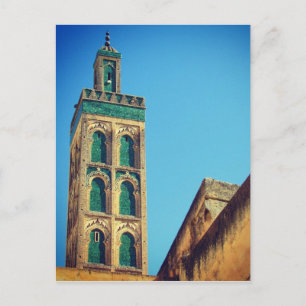 Carte Postale minaret fes