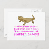 Carte Postale Mince Dragon (Devant / Derrière)