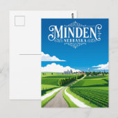 Carte Postale Minden USA (Devant / Derrière)