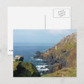 Carte Postale Mine Crown Botallack Cornouailles Angleterre (Devant / Derrière)
