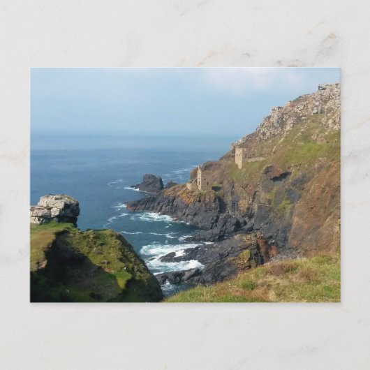 Carte Postale Mine Crown Botallack Cornouailles Angleterre (Devant)