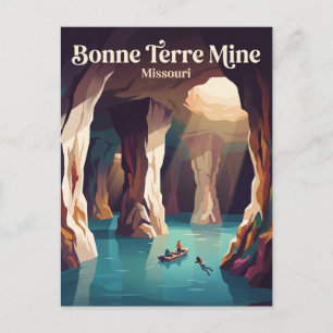 Carte Postale Mine de Bonne Terre Missouri