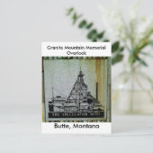 Carte Postale Mine de spéculateur (Debout devant)