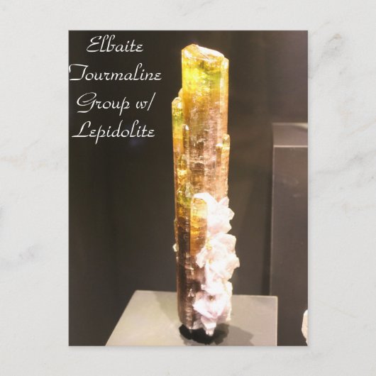 Carte Postale Minéraux et pierres gemmes # 176 (Devant)