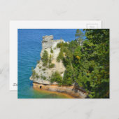 Carte postale/Miners Castle Michigan (Devant / Derrière)